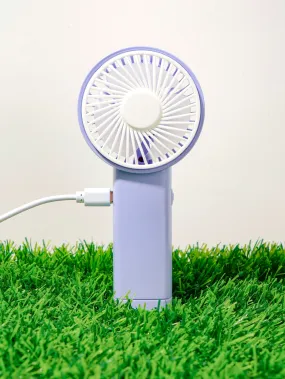 1pc Handheld Mini Fan With USB Cable