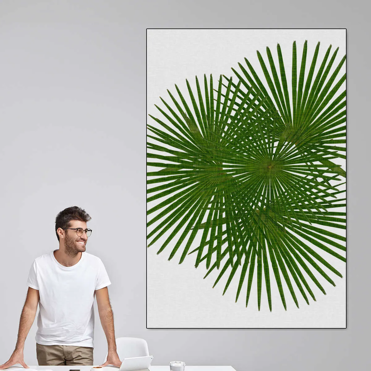 A Fan Palm Wall Art