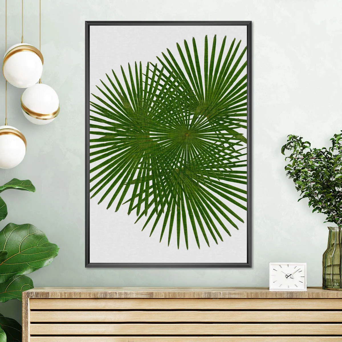 A Fan Palm Wall Art