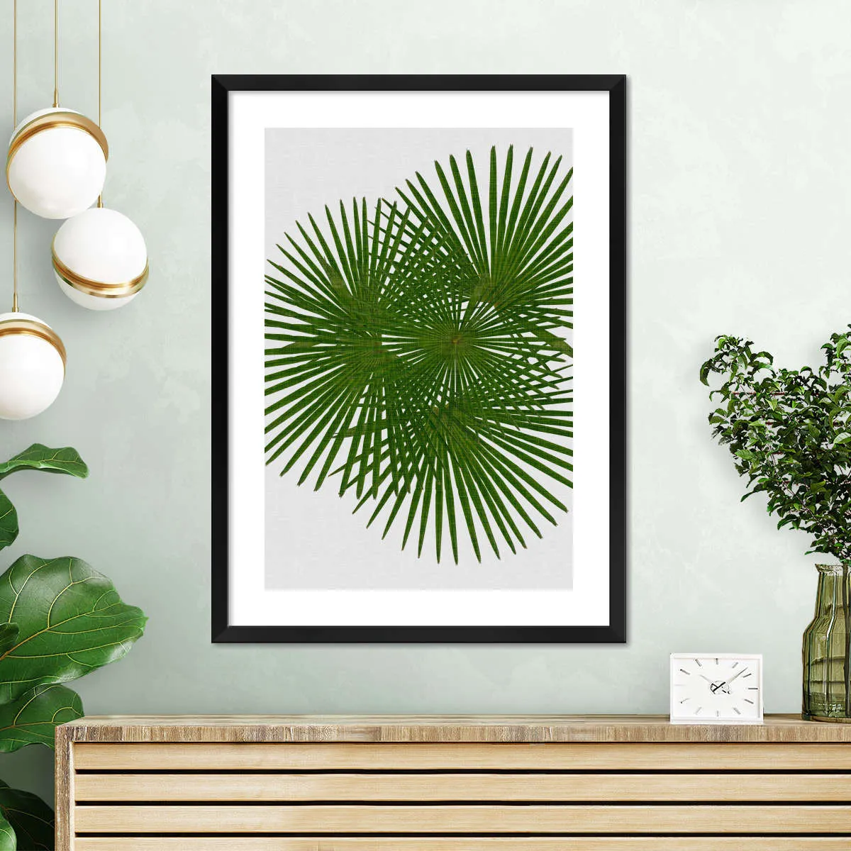 A Fan Palm Wall Art