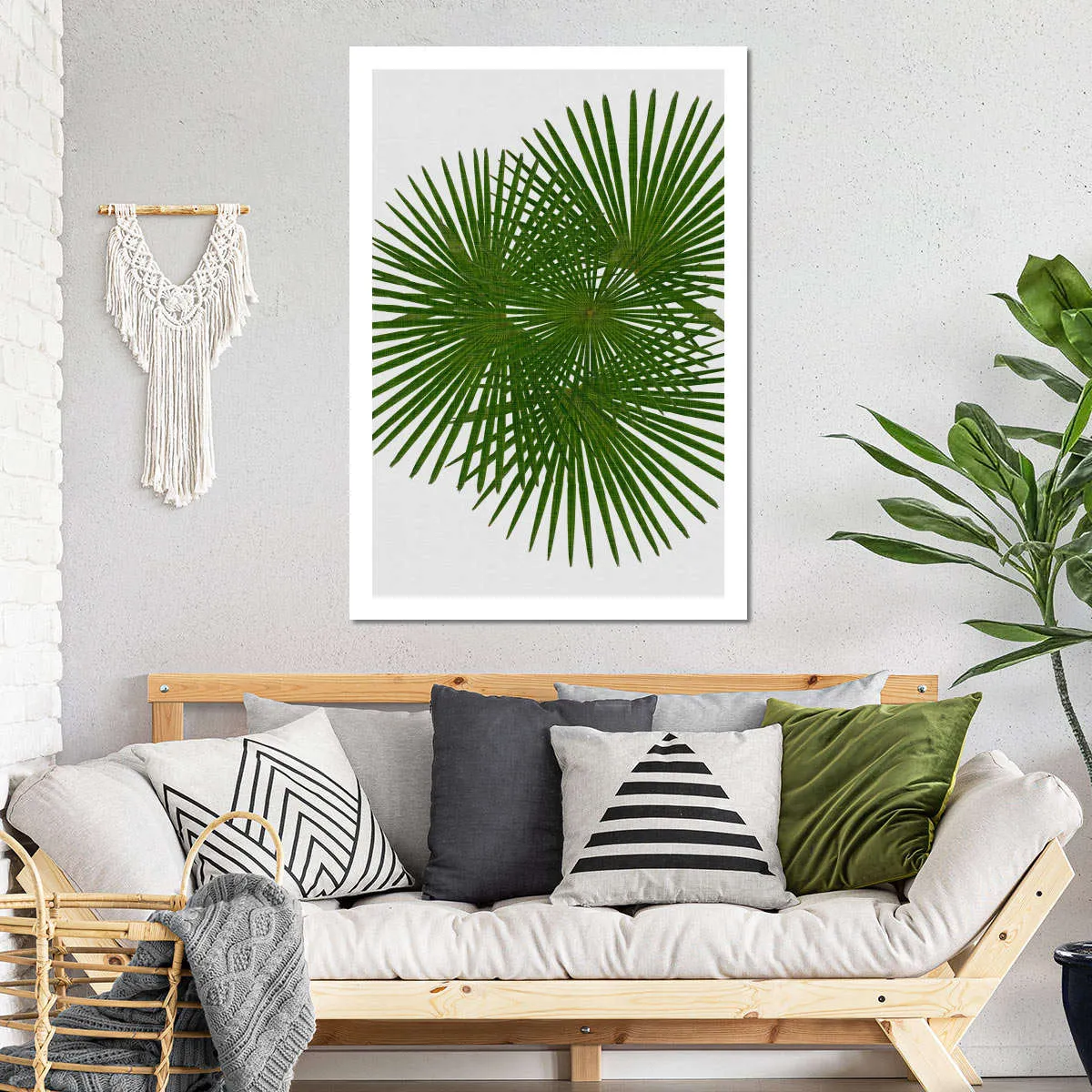 A Fan Palm Wall Art