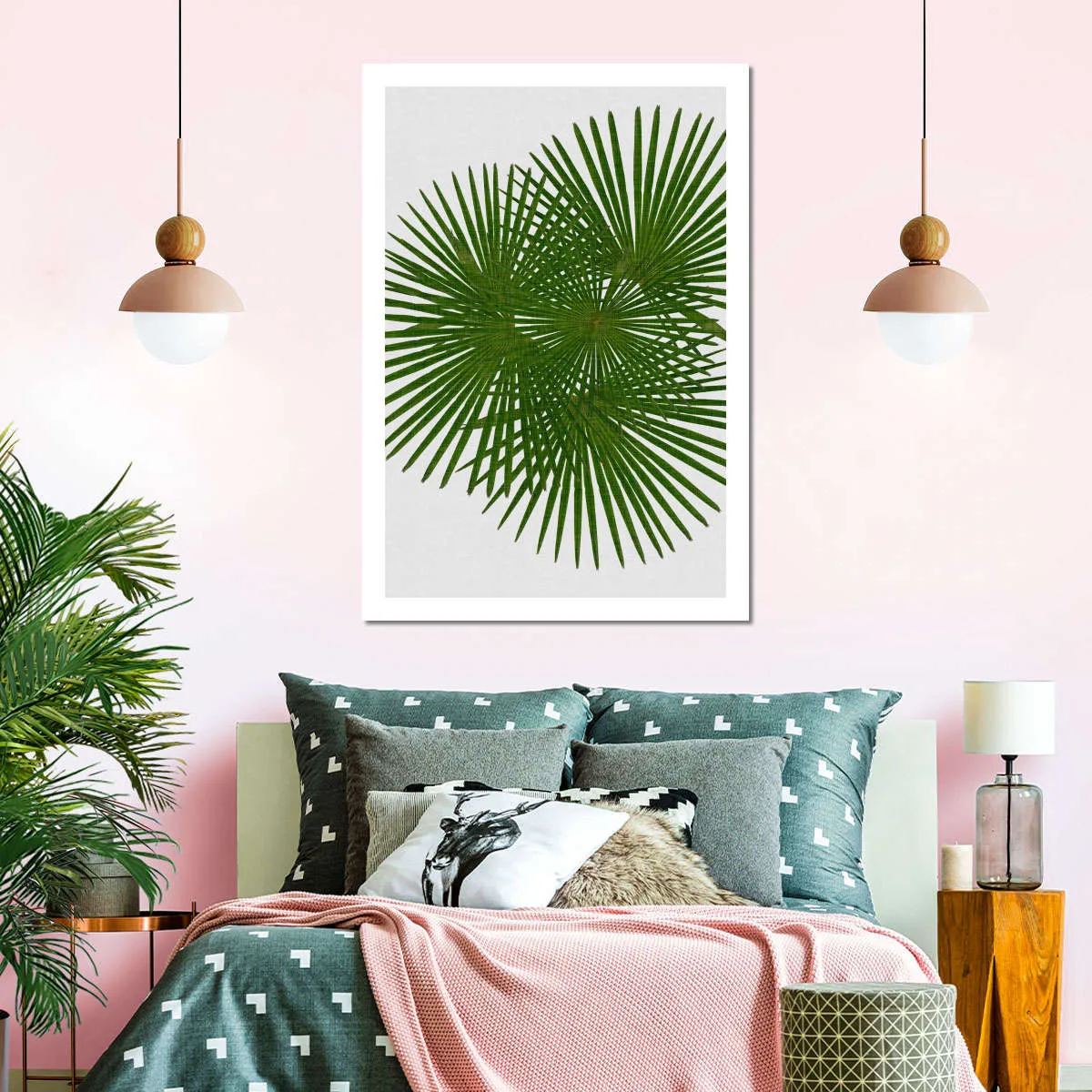 A Fan Palm Wall Art