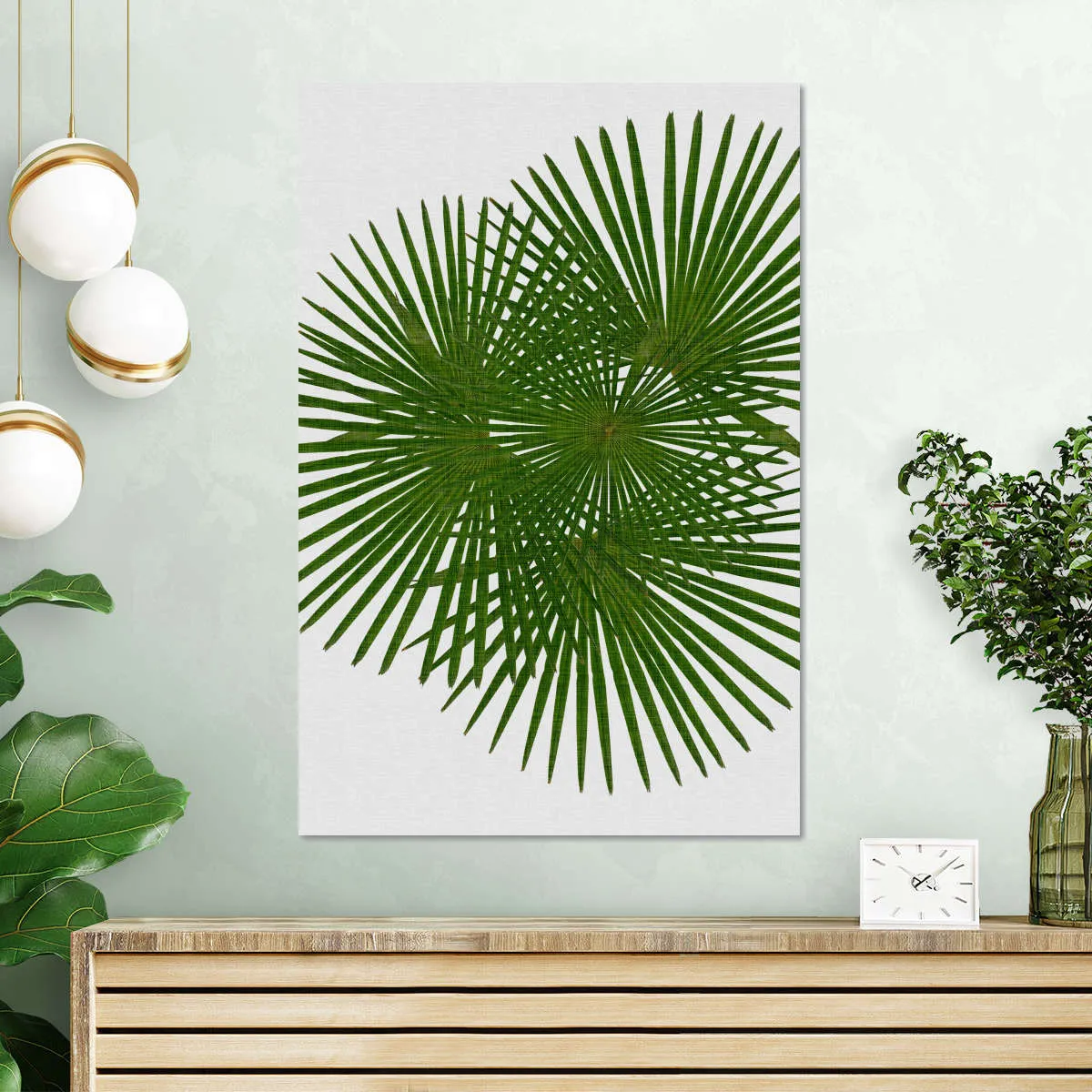 A Fan Palm Wall Art