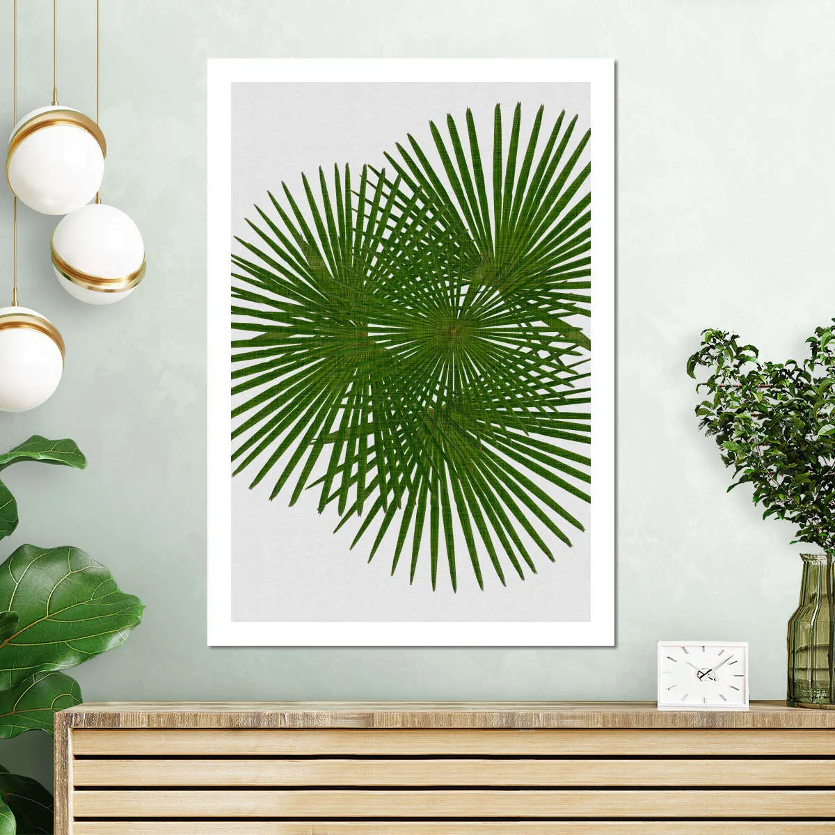 A Fan Palm Wall Art