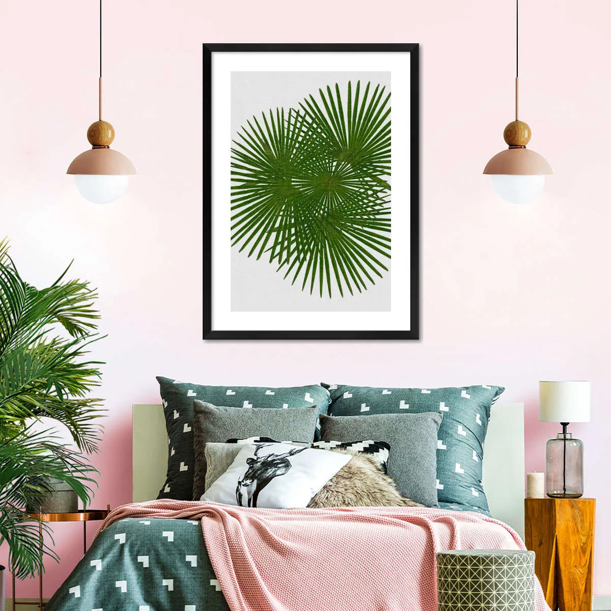 A Fan Palm Wall Art