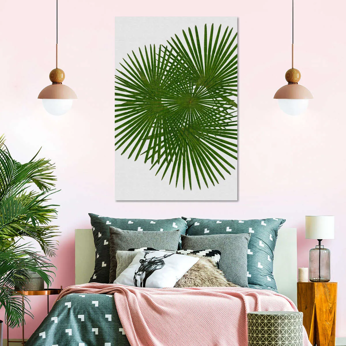 A Fan Palm Wall Art