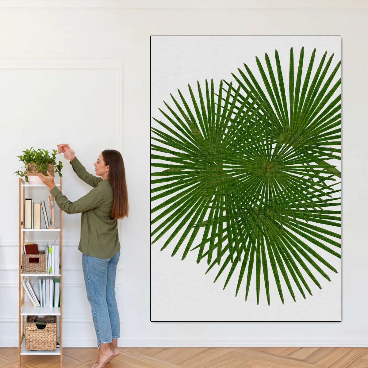 A Fan Palm Wall Art