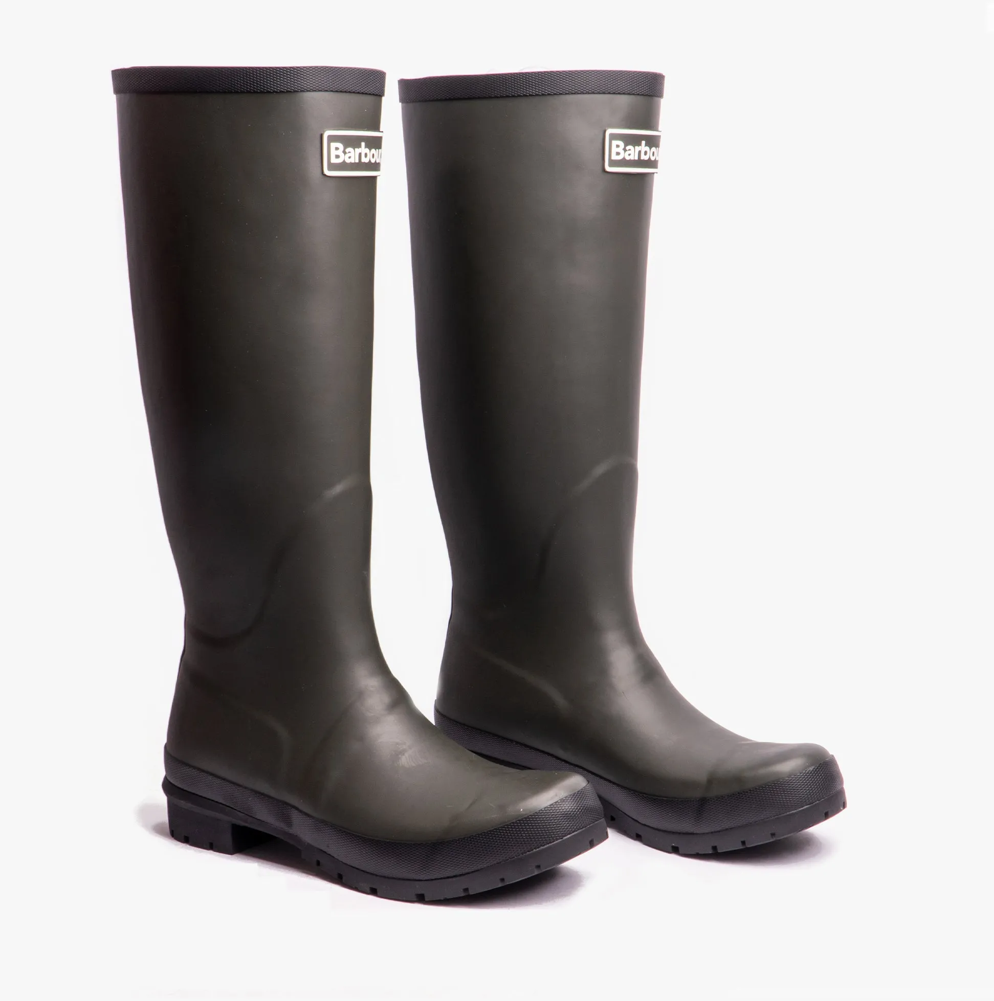 ABBEY Womens Wellington Boots Olive