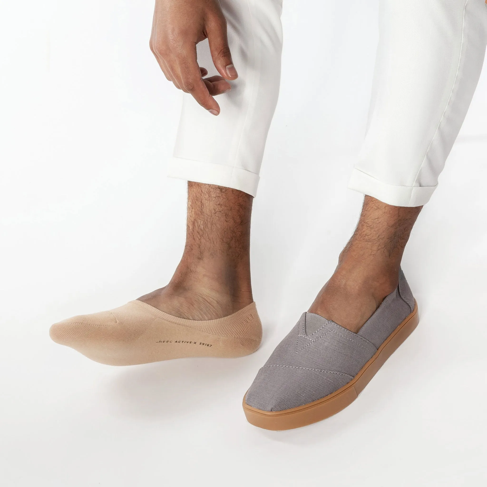 Active Low-cut Super Soft Modal Casual No Show Socks | BEIGE