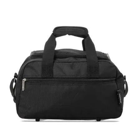 Aerolite (35x20x20cm) Hand Luggage Holdall Bag - Black