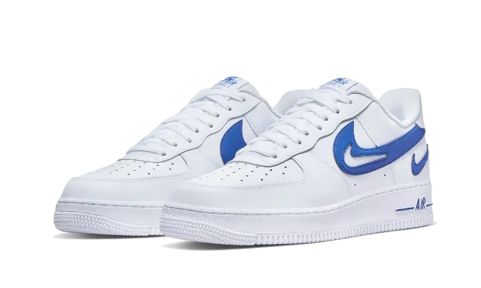 Air Force 1 Low '07 FM Cut Out Swoosh White Game Royal