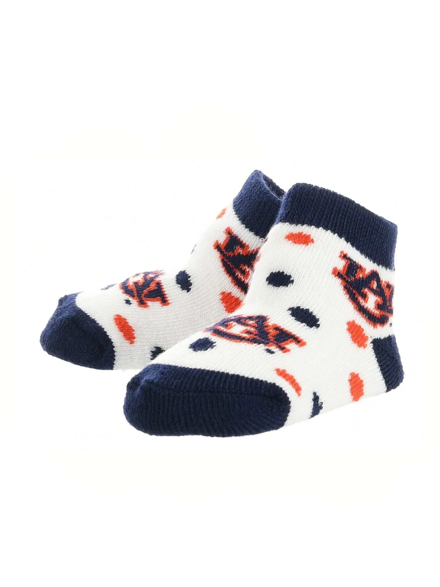 Auburn Tigers Toddler Socks Low Cut Little Fan