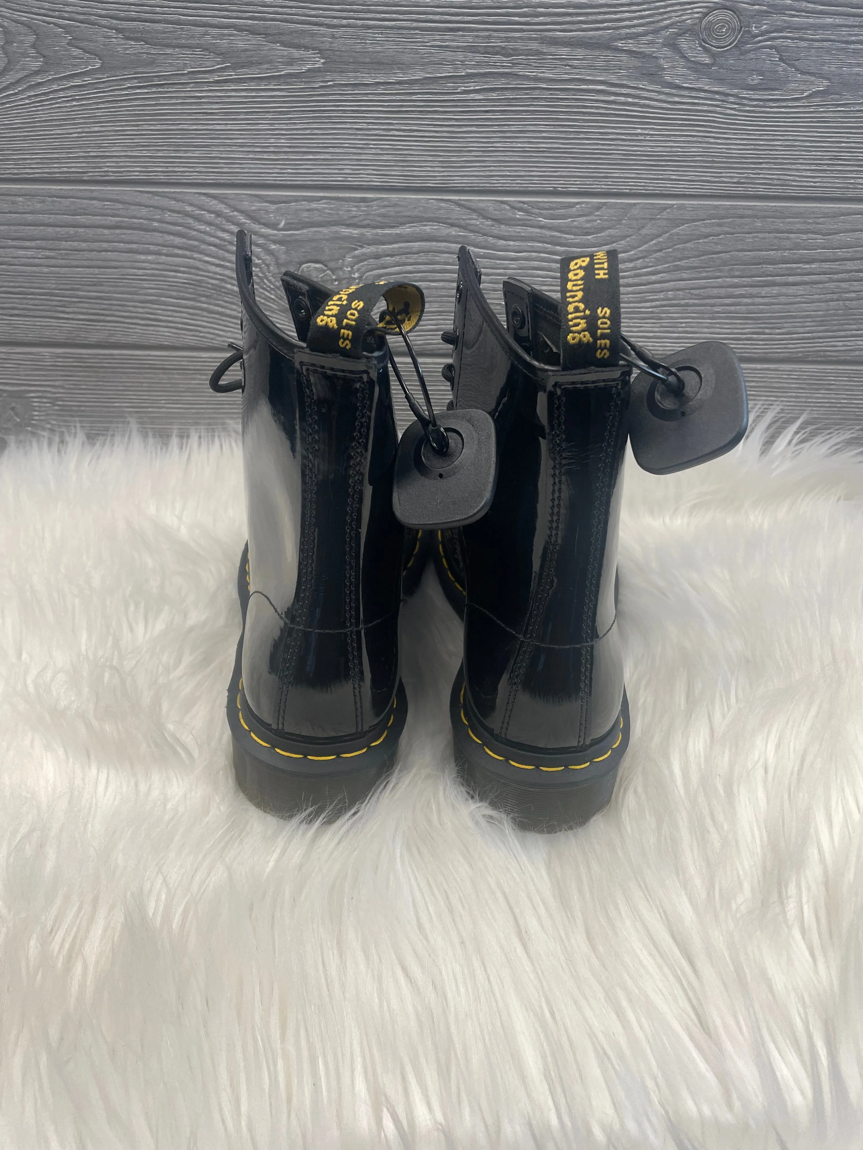 Black Boots Combat Dr Martens, Size 10