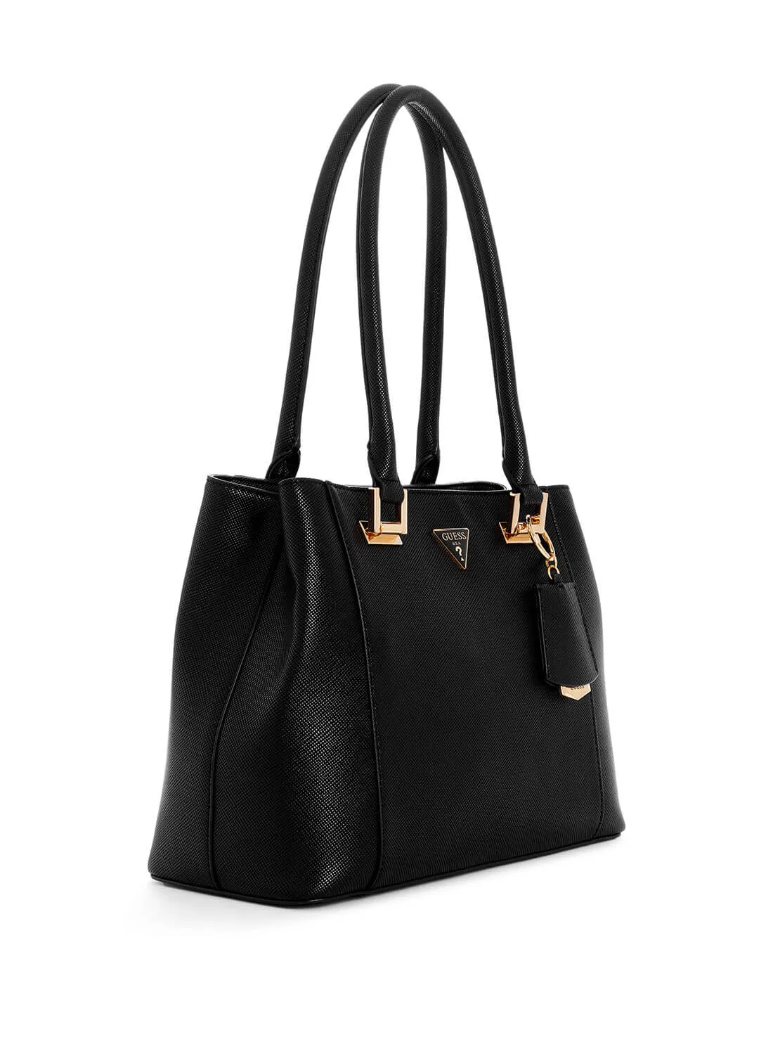 Black Breana Shopper Tote Bag