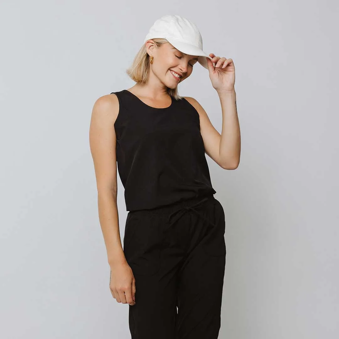 Black Tank Jumpsuit