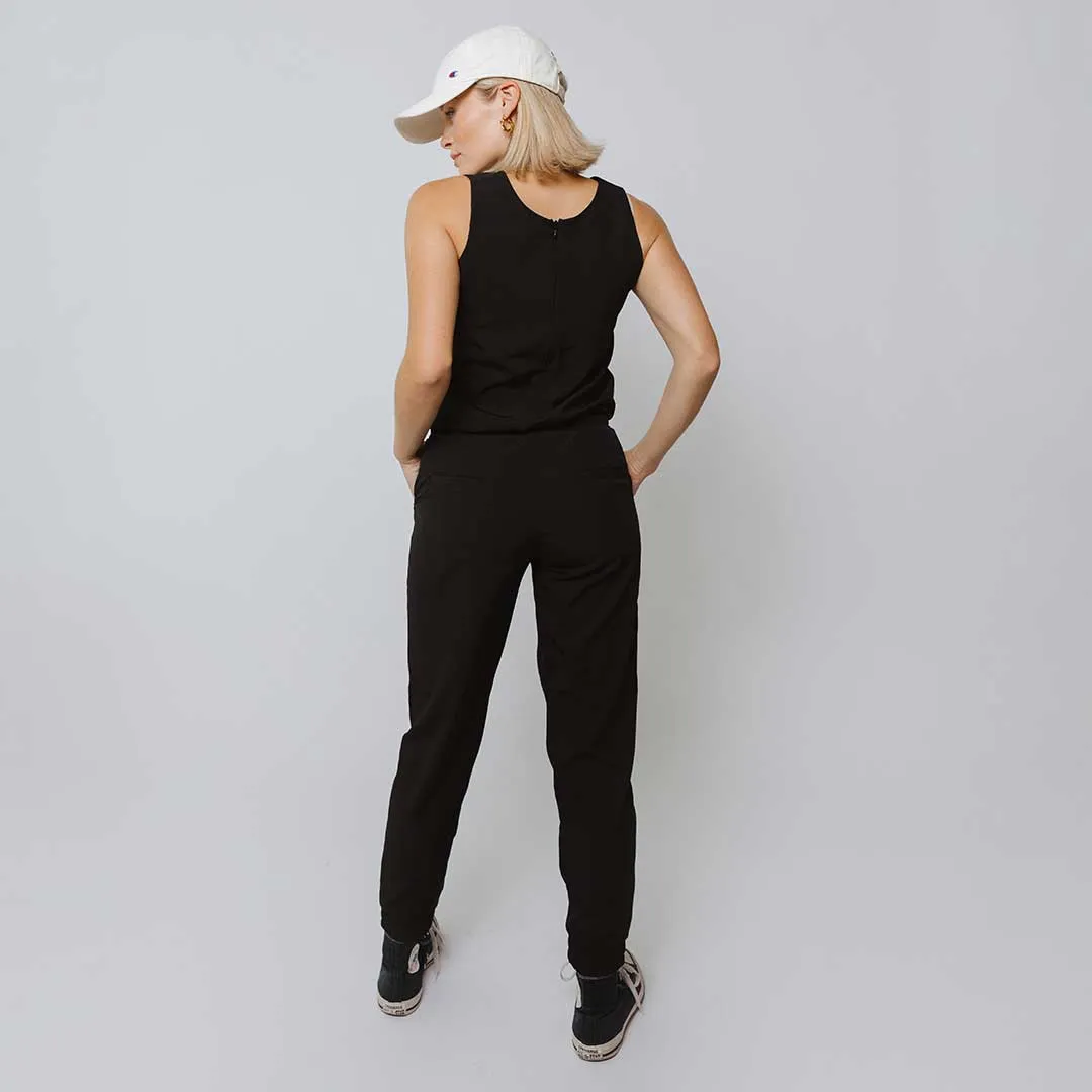 Black Tank Jumpsuit