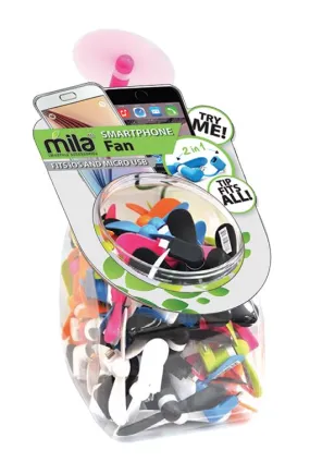 Dual Adapter Smartphone Fan - Bowl