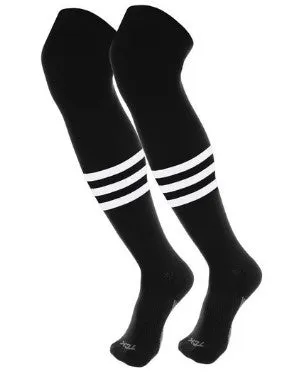 Dugout Striped Over the Knee Baseball/Softball Socks - Pattern B (DNK1)