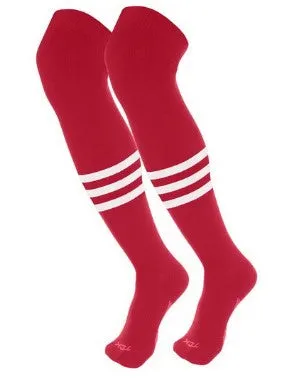 Dugout Striped Over the Knee Baseball/Softball Socks - Pattern B (DNK1)