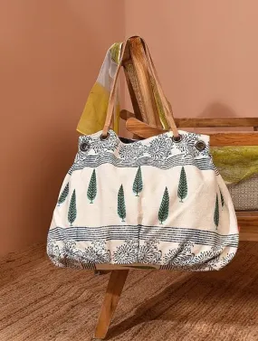 ELBRUS - BLOCK  PRINTED HAND   BAG