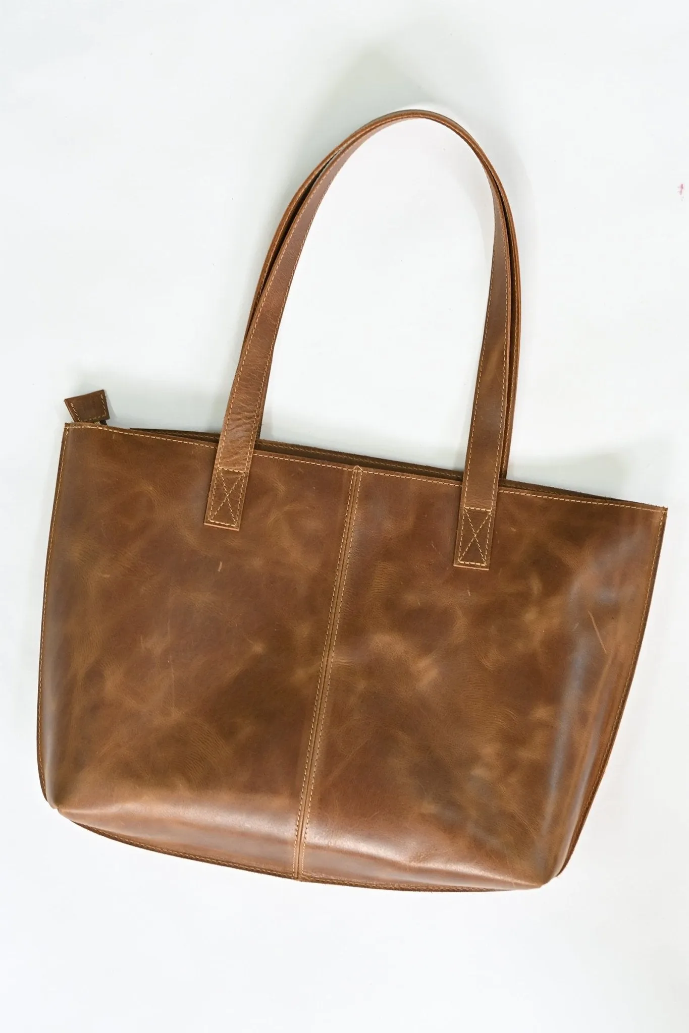 EZRA  - LEATHER HAND BAG