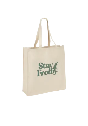 Goodie Bag Tote - Natural / Sage