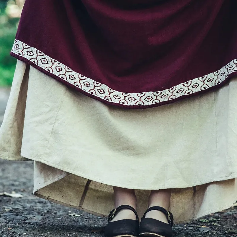 Hand Embroidered Apron - Cotton