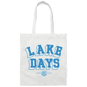 Lake Days Canvas Tote Bag