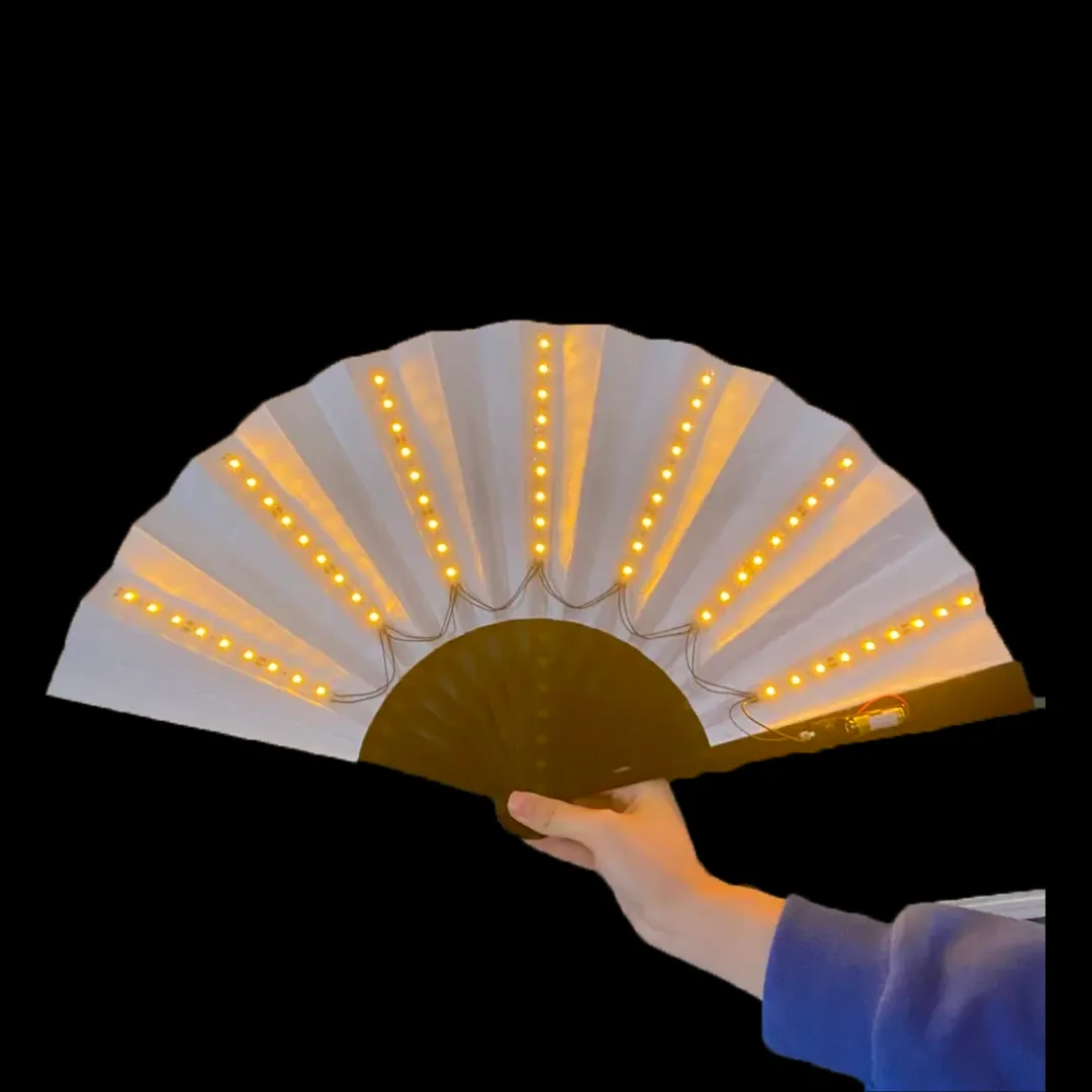 LIGHT UP FAN YELLLOW