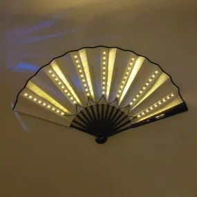 LIGHT UP FAN YELLLOW