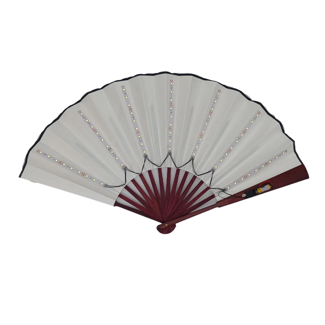 LIGHT UP FAN YELLLOW