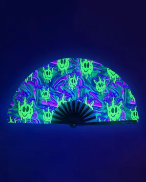 Liquid Realm UV Reactive Hand Fan