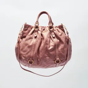 MIU MIU LEATHER HAND BAG