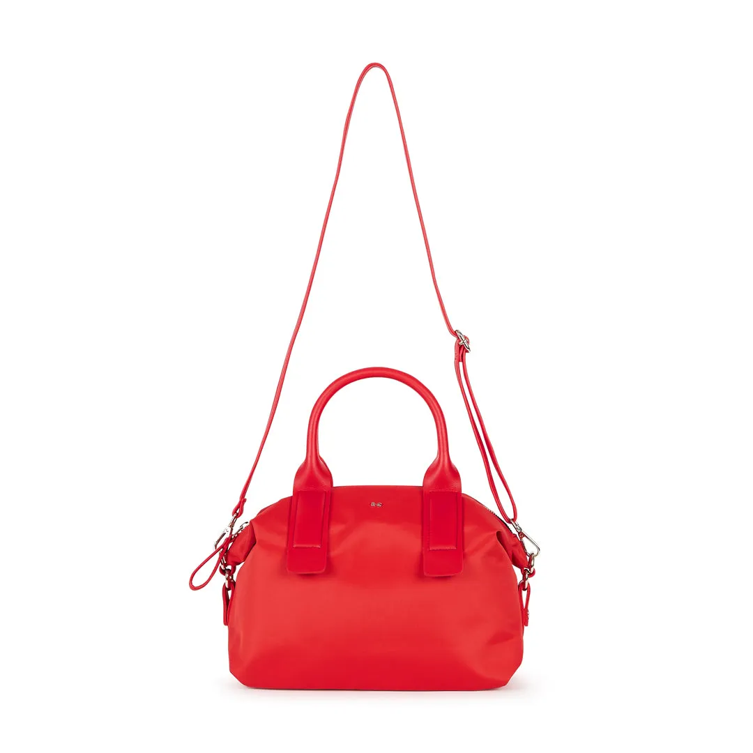 NOLAN MINI NYLON HAND & SLING BAG SCARLET