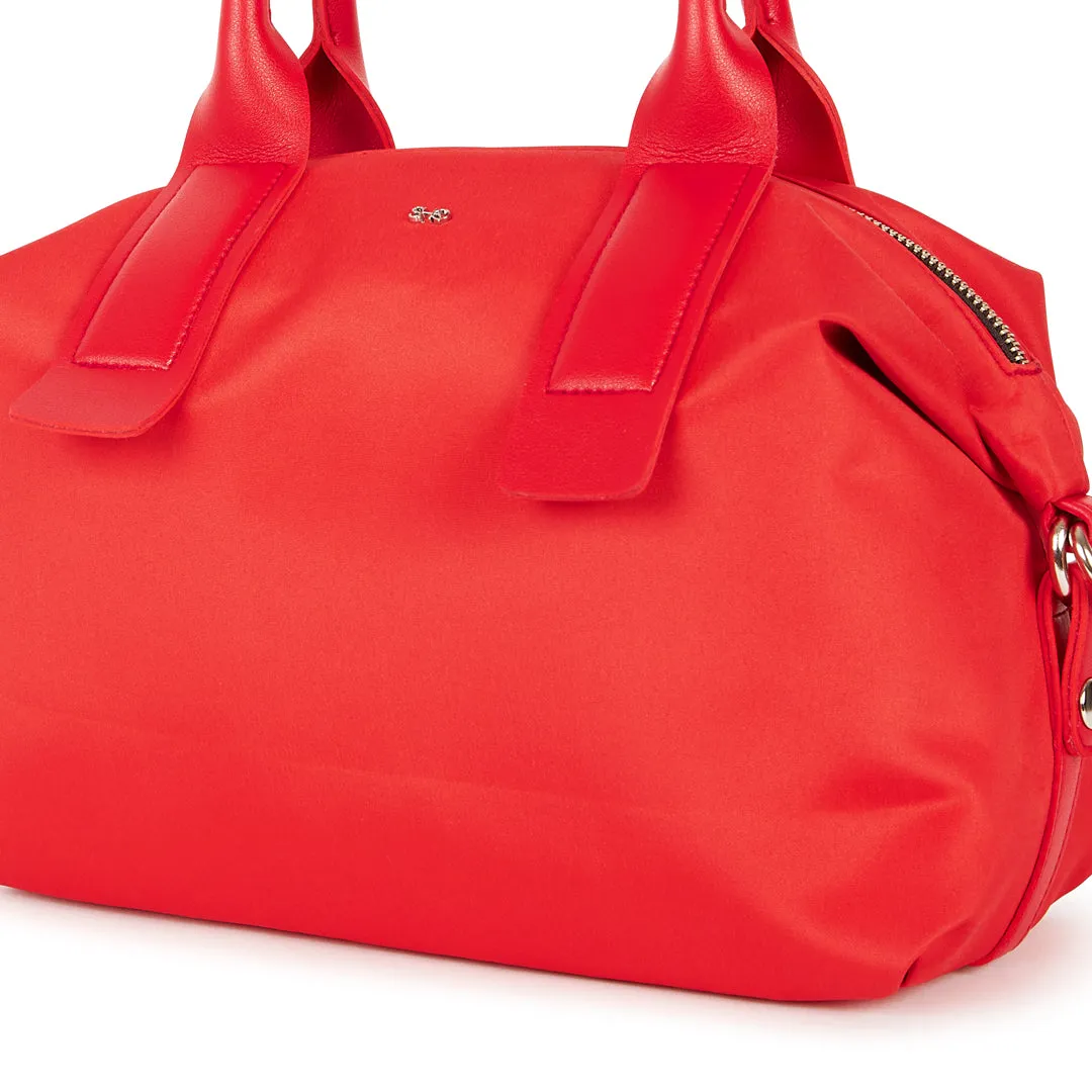 NOLAN MINI NYLON HAND & SLING BAG SCARLET