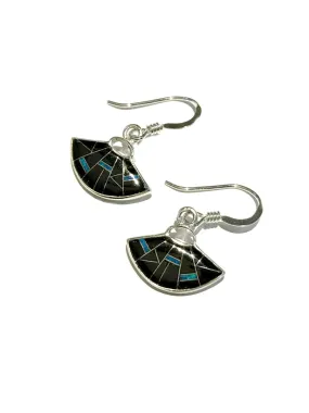 Onyx & Opal Fan Dangles